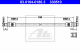 ATE Bremsschlauch 83.6104-0180.3