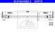 ATE Bremsschlauch 83.6124-0362.3