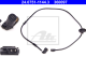 ATE Sensor, Raddrehzahl 24.0751-1144.3