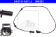 ATE Sensor, Raddrehzahl 24.0711-6211.3