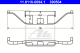 ATE Feder, Bremssattel 11.8116-0094.1