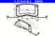 ATE Feder, Bremssattel 11.8116-0126.2
