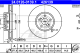 ATE Bremsscheibe 24.0126-0139.1