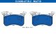 ATE Bremsbelagsatz, Scheibenbremse 13.0460-4719.2