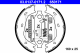 ATE Bremsbackensatz, Feststellbremse 03.0137-0171.2