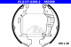 ATE Bremsbackensatz 03.0137-0399.2