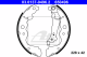 ATE Bremsbackensatz 03.0137-0496.2