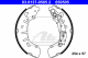 ATE Bremsbackensatz 03.0137-0505.2