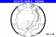 ATE Bremsbackensatz, Feststellbremse 03.0137-3026.2