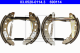 ATE Bremsbackensatz 03.0520-0114.3