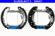 ATE Bremsbackensatz 03.0520-4017.3