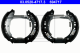 ATE Bremsbackensatz 03.0520-4717.3