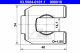 ATE Halter, Bremsschlauch 03.5004-0101.1