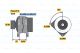 BOSCH Generator 0 986 040 350
