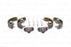 BOSCH Bremsbackensatz 0 204 113 501
