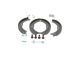 BOSCH Bremsbackensatz, Feststellbremse 0 204 113 820