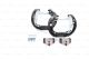 BOSCH Bremsbackensatz 0 204 114 620