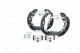 BOSCH Bremsbackensatz 0 204 114 625