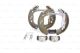BOSCH Bremsbackensatz 0 204 114 677