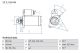 BOSCH Starter 0 986 012 881