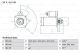 BOSCH Starter 0 986 013 490