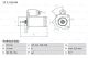 BOSCH Starter 0 986 013 590