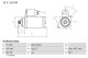 BOSCH Starter 0 986 014 141