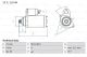 BOSCH Starter 0 986 018 701
