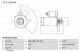 BOSCH Starter 0 986 019 301