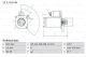 BOSCH Starter 0 986 019 311