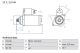 BOSCH Starter 0 986 023 560