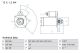 BOSCH Starter 0 986 025 000
