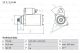 BOSCH Starter 0 986 025 110