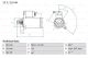 BOSCH Starter 0 986 025 160