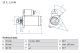 BOSCH Starter 0 986 025 760