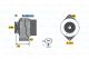 BOSCH Generator 0 986 037 271