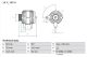 BOSCH Generator 0 986 039 000