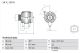 BOSCH Generator 0 986 042 181
