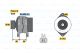 BOSCH Generator 0 986 045 701