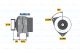 BOSCH Generator 0 986 048 380