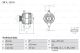 BOSCH Generator 0 986 049 350