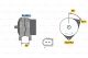 BOSCH Generator 0 986 080 060