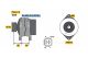 BOSCH Generator 0 986 080 450