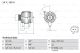 BOSCH Generator 0 986 082 150