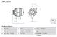 BOSCH Generator 0 986 082 380