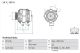 BOSCH Generator 0 986 082 400