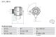 BOSCH Generator 0 986 083 560