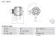 BOSCH Generator 0 986 084 070