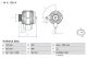 BOSCH Generator 0 986 084 690