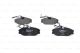 BOSCH Bremsbelagsatz, Scheibenbremse 0 986 424 223